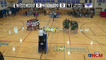 Girls Volleyball vs Westwood 10.26.22