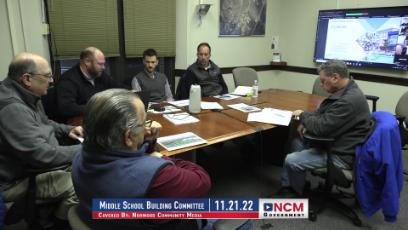 Middle School Building Committee 11.21.22