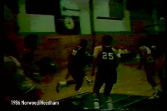1986 Boys Basketball vs Needham