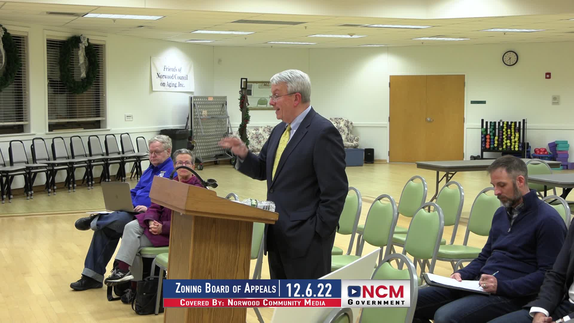 Zoning Board of Appeals 12.6.22
