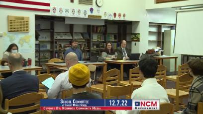School Committee 12.7.22