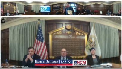 Board of Selectmen 12.6.22