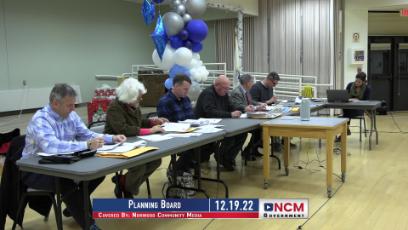 Planning Board 12.19.22