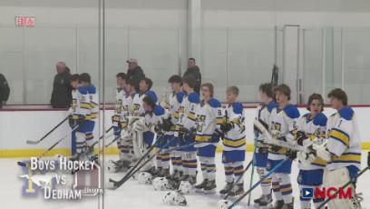 2023 NHS Boys Hockey vs. Dedham 1.18.23