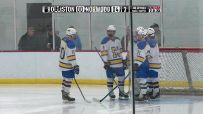 NHS Boys Hockey vs Holliston