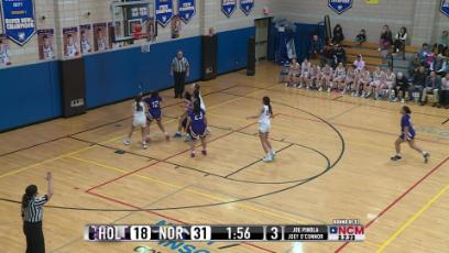 NHS Girls Basketball v Holyoke
