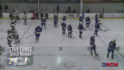 2023 NHS Girls Hockey vs Duxbury Round of 16 3.4.23