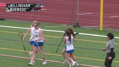 2023 NHS Girls Lacrosse vs Bellingham 4.24.23