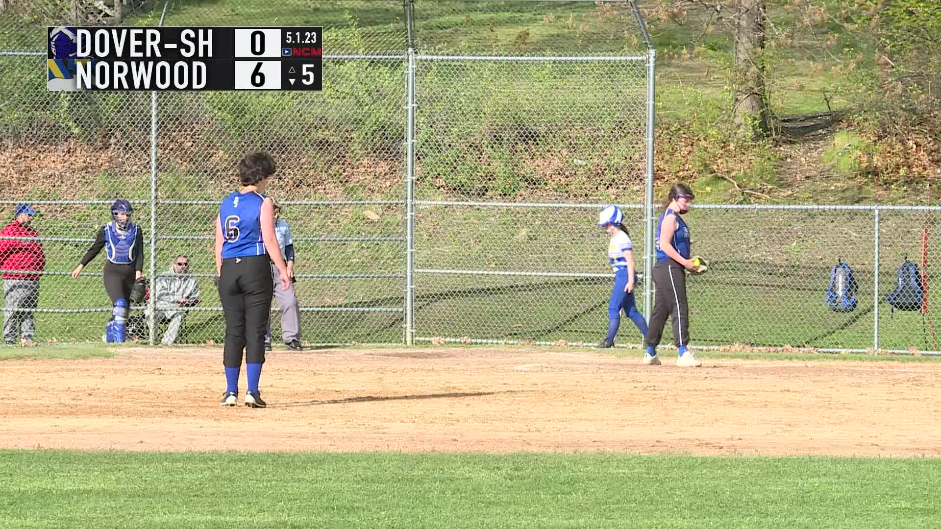 NHS Softball vs Dover Sherborn 5.1.23