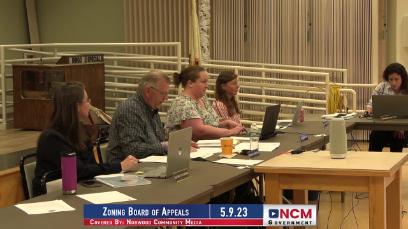 Zoning Board of Appeals 5.9.23