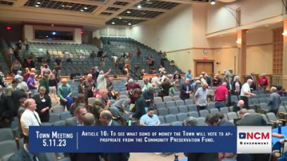 Town Meeting 5.11.23