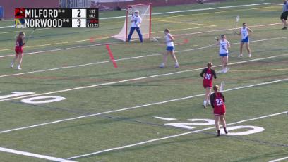 2023 NHS Girls Lacrosse vs. Milford 5.10.23