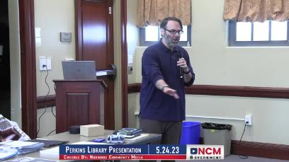 Perkins Library Presentation at Norwood Library: 5.24.23