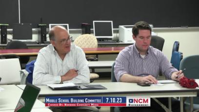 Middle School Building Committee 7.10.23