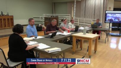 Zoning Board of Appeals 7.11.23