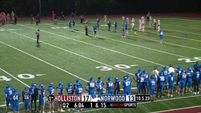 Football vs. Holliston 10.5.23