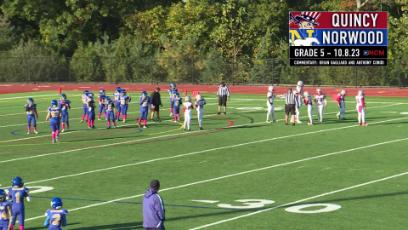 2023 Youth Football: Grade 5 vs. Quincy 10.8.23