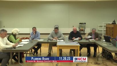 Planning Board 11.20.23