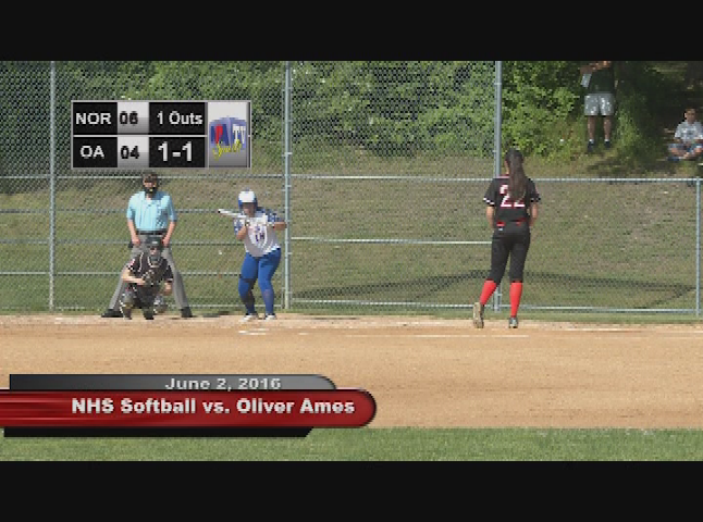 2016 NHS Softball vs. Oliver Ames 6/2/16