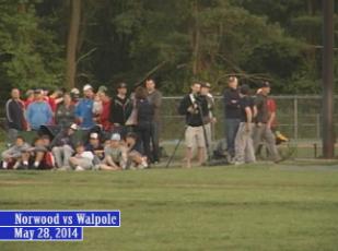 2014 NHS Baseball vs. Walpole
