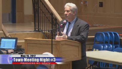 Town Meeting Night #3 5/15/17