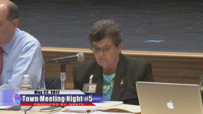 Town Meeting Night #5 5/22/17