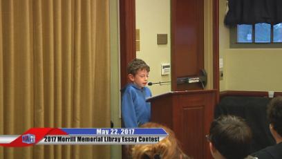 2017 Morrill Memorial Library Essay Contest