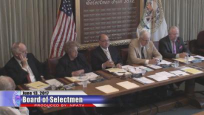 Board of Selectmen 6/13/17
