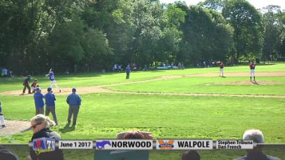 2017 NHS Baseball vs. Walpole