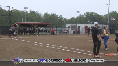 2017 Softball Tournament vs Milford